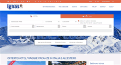 Desktop Screenshot of ignas.com