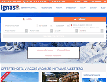 Tablet Screenshot of ignas.com